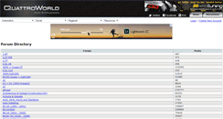 Desktop Screenshot of forums.quattroworld.com
