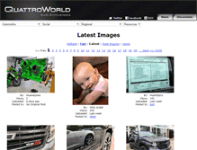 Tablet Screenshot of images.quattroworld.com