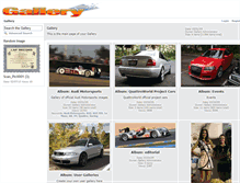 Tablet Screenshot of gallery.quattroworld.com